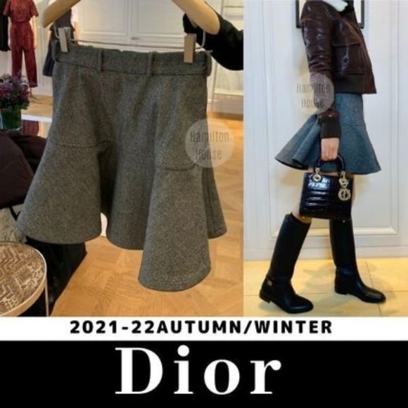 Dior Denim skirt lined size small - Picture 7 of 8